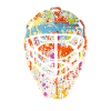 Masque de hockey T-shirt