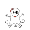 BOOHtiful ghost Girl I Halloween
