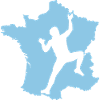 Bouldering Climbing France Map Gift