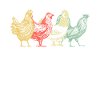 Chickens farm