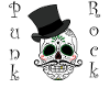 Punk Rock Totenkopf Skull