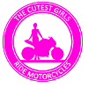 The Cutest Girls Ride Motorcycles Pink