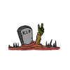 Halloween tombstone