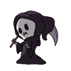 Halloween Grim Reaper Skeleton