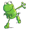 "Arthur" -Grenouille -Dessin animé