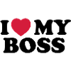 I love my boss