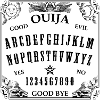 OUIJA bräda i svart