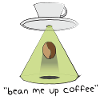 "Bean me up coffee" - Star Trek parodi gave