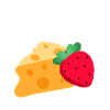 Erdbeerkaese w