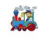Steam locomotive children