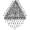 Piramide de hojas