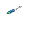 Screwdriver screwdriver drawing