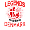 Legends Denmark Drapeau Drapeau Cadeau