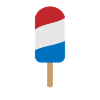 ICE - red white blue