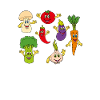 Funny vegetables