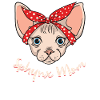 Sphynx Katzen Mutter