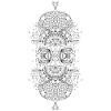 Water lily mandala