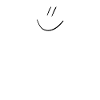 Sorriso sorriso disegno felice felice nero