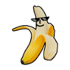 Cool Banana Sunglasses Meme Fruit Fruit Sticker