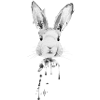 Rabbit Black White