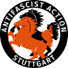 Antifascistische actie Stuttgart Antifa Stuggi