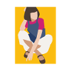High Fashion Comic Girl