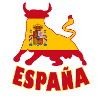 Spain / Espana Bull Flag Gift