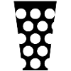 Dubbeglas black
