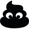 Shit with eyes