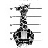 Prison giraffe cloven-hoof funny