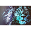 Lion blue
