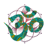 Spiritual Om Sign Psychedelic Pattern