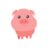 Adorable Pig Cute Baby Pig for Pig Lovers