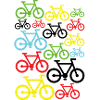 Fahrrad Farben bunt