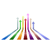 abstract arrows art 1