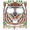 Beaver dam Constructeur d'animaux modernes