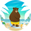 Beach Bear Shorts