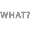 What? What? As? Lettering - text