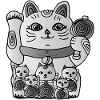 Chinese lucky cat