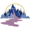 Magic place in nature
