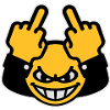 Stinkefinger Smiley (foutre, 3C)
