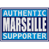 Authentic Marseille supporter