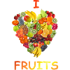 I love fruits