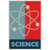 Modèle d'atome scientifique