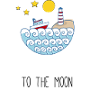 To the moon