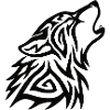 Tribal Wolf Howl