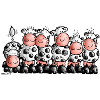 "Milk Bar" - Cow- vache