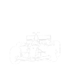 Raceauto racen achter je cadeau-idee man
