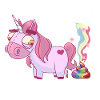 Einhorn rosa