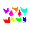 Mein bunter Hühnerstall